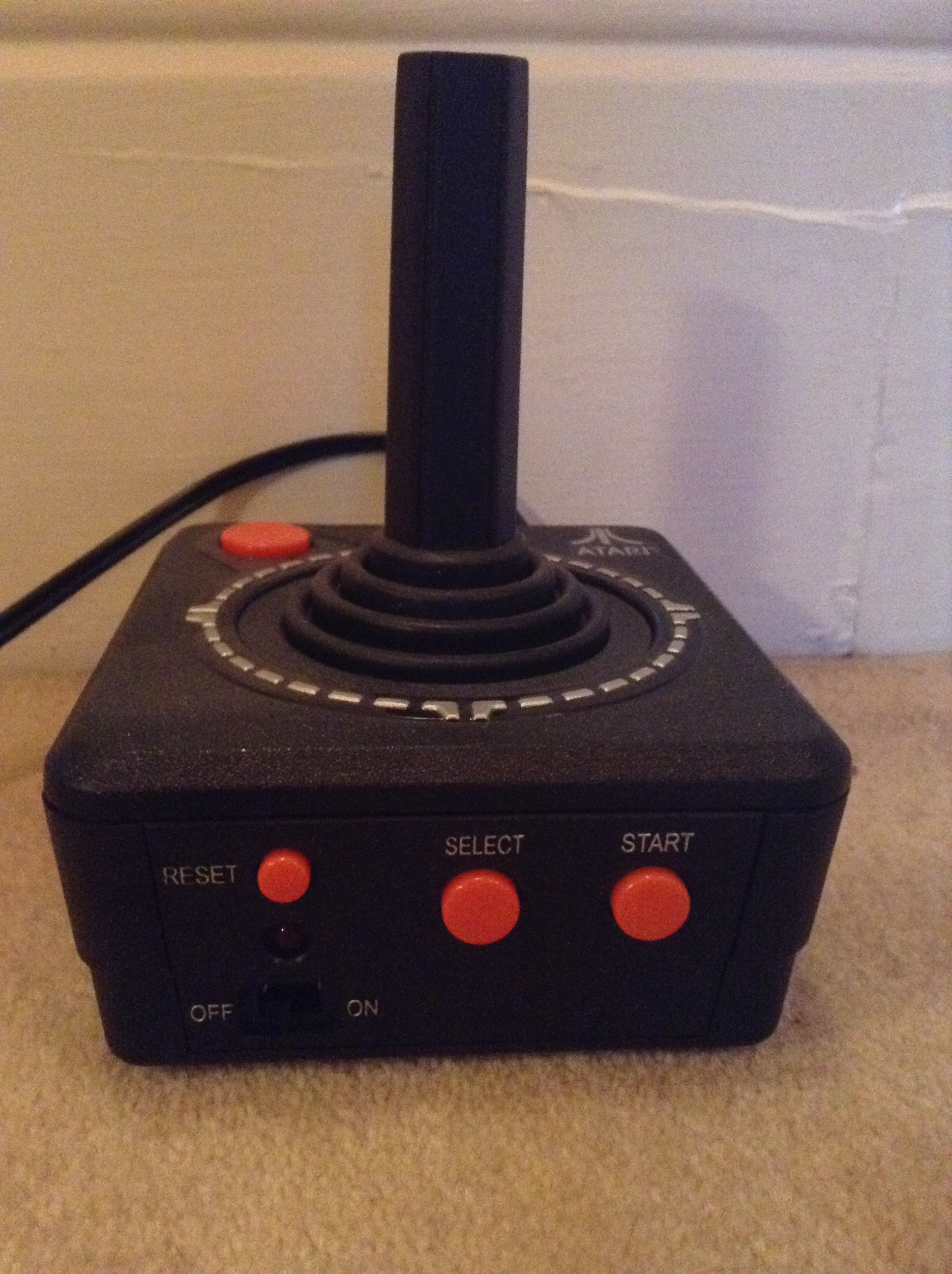 A front view of my Atari! 