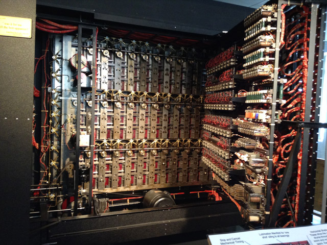 This is the Bombe, a second world war enigma breaking computer.