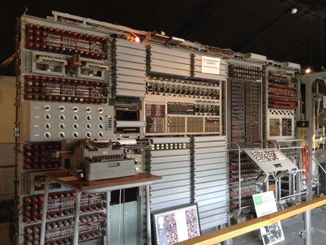 Colossus is a world war two code breaking machine that was destroyed,and then reconstructed recently.