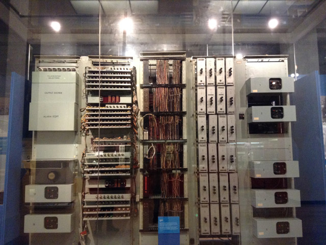 The premium bond machine.